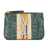 Mulberry Typography Coin Holder, front view